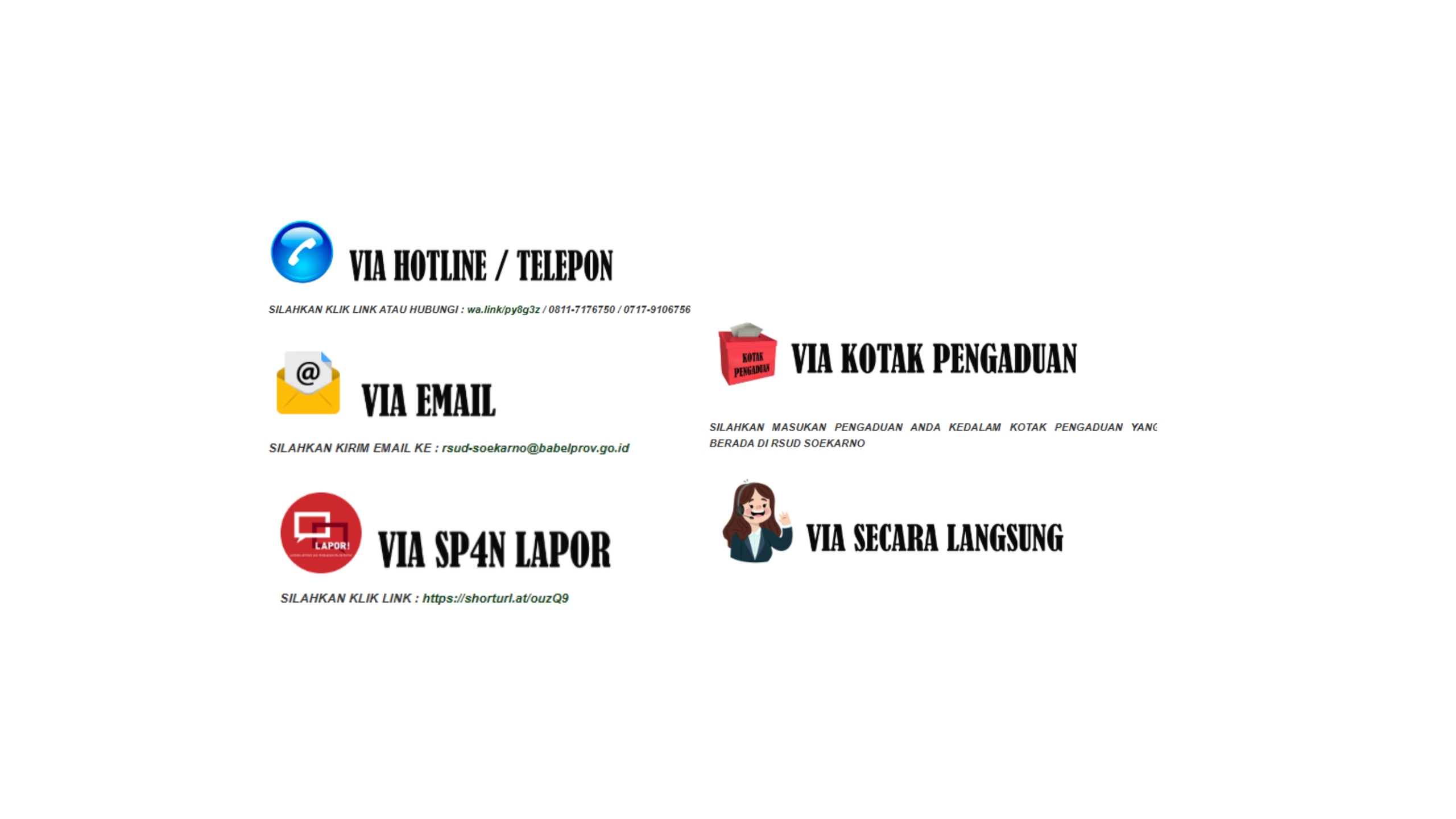 Pelayanan Pengaduan